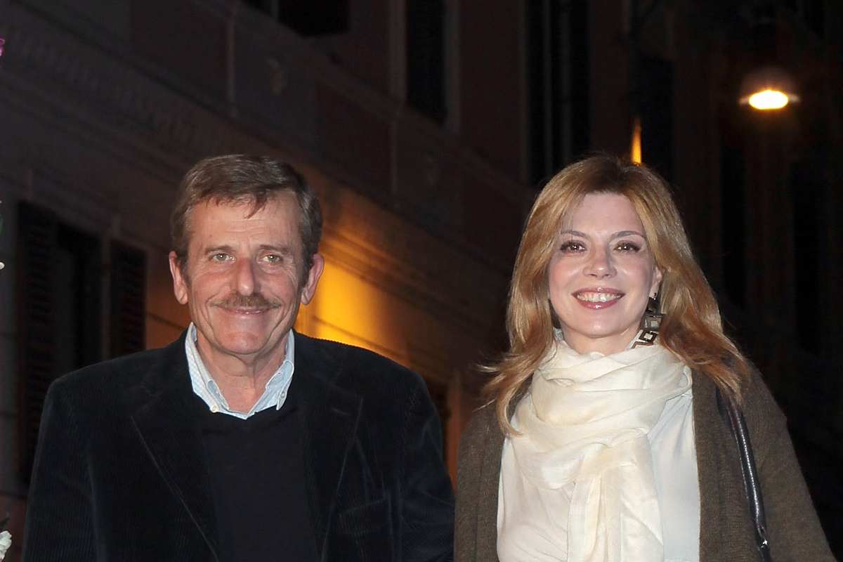 Maurizio Micheli e Benedicta Boccoli (GettyImages)