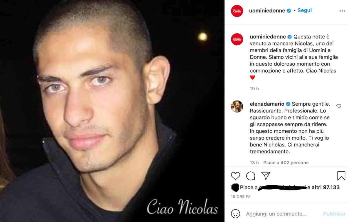 Uomini e Donne (Instagram)