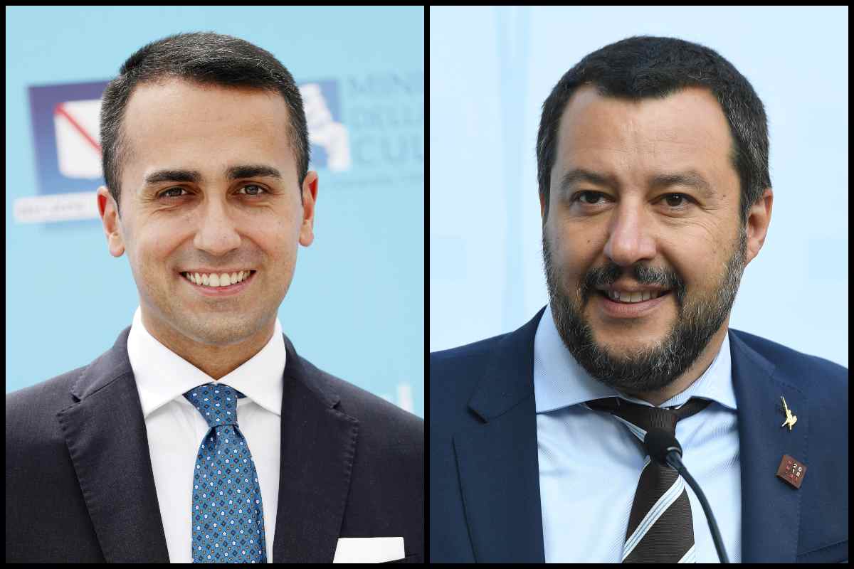 Luigi Di Maio contro Matteo Salvini (GettyImages)