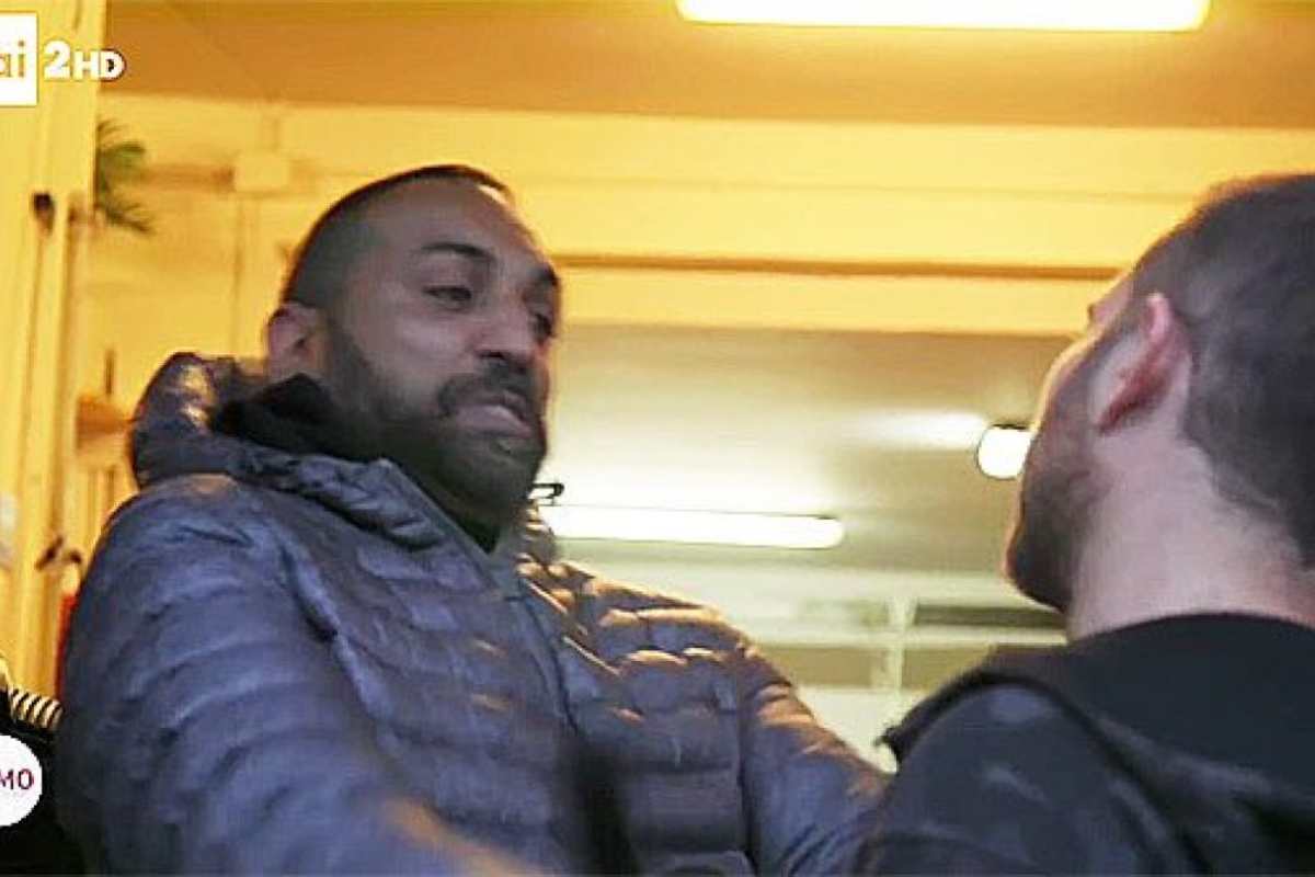 Aggressione a Ostia (Screen Rai)