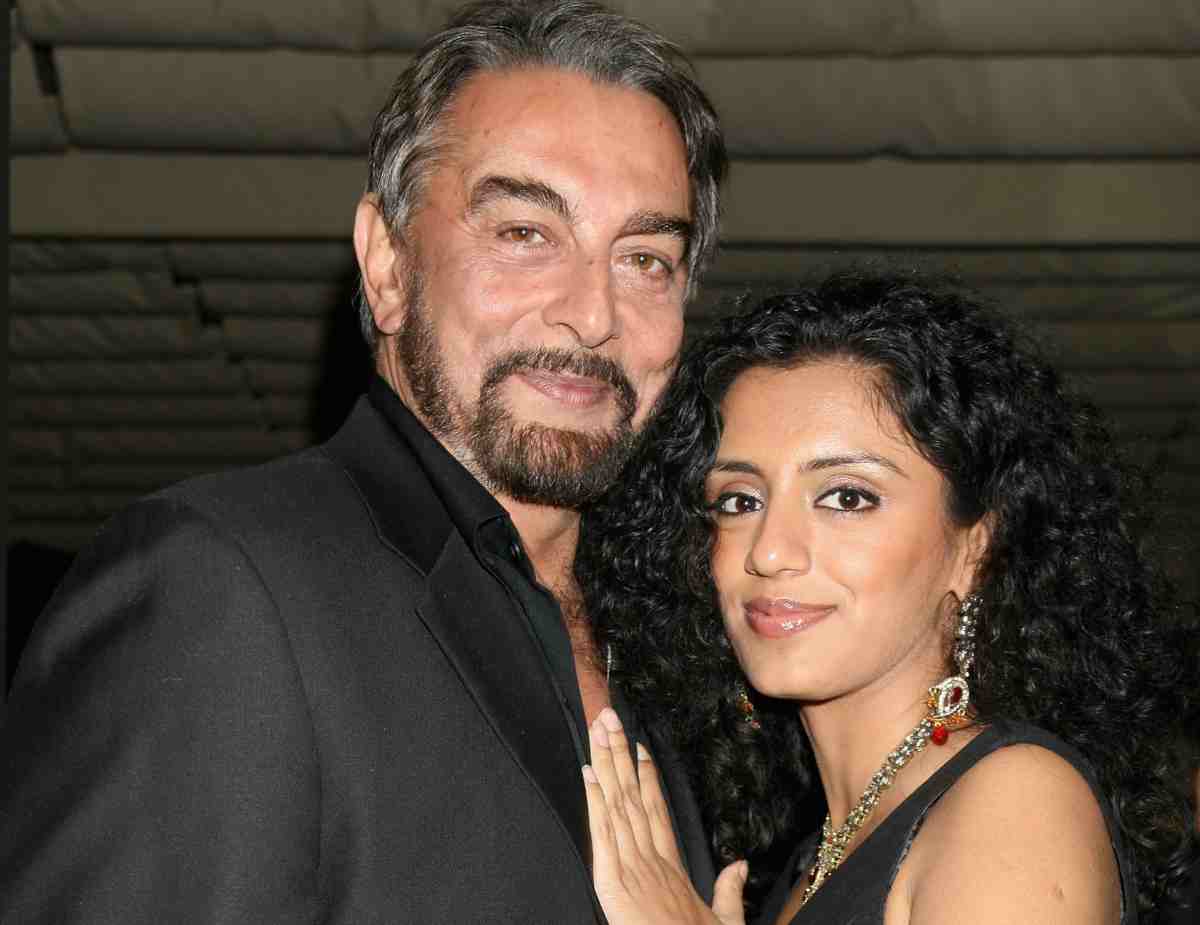 Kabir Bedi e la moglie Parveen Dusanj (Getty Images)