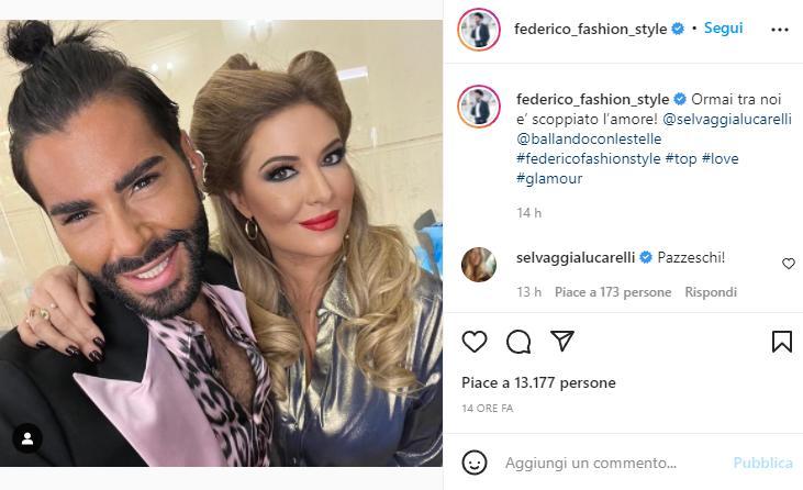 Annuncio Federico Fashion Style (Instagram)