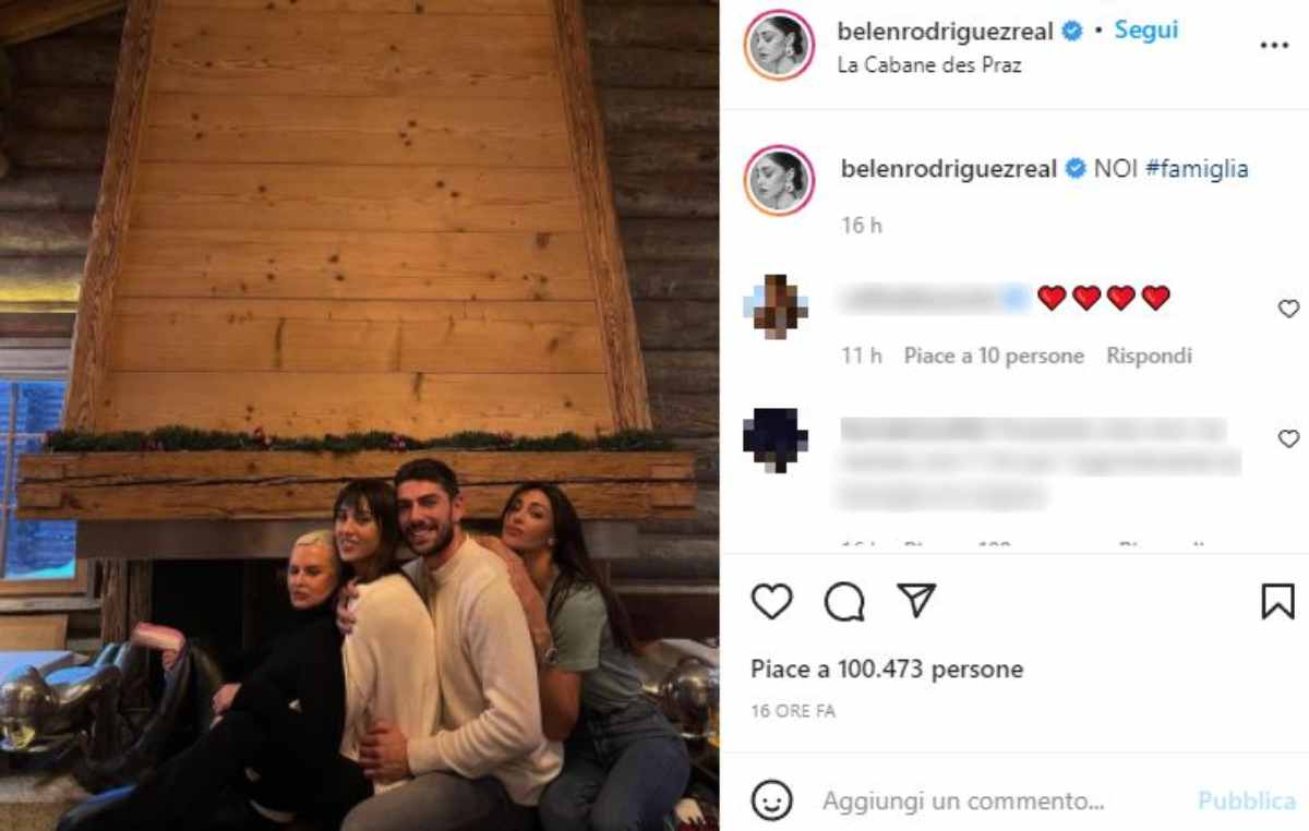 Famiglia Belen (Instagram)