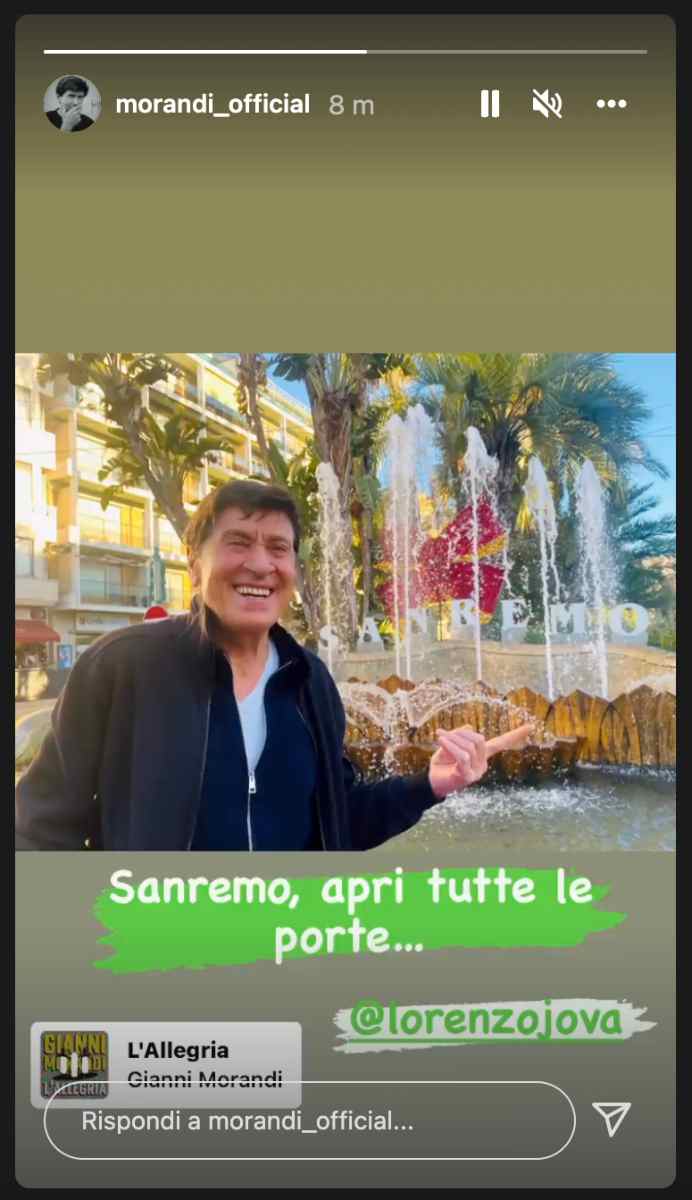 Gianni Morandi (Instagram)