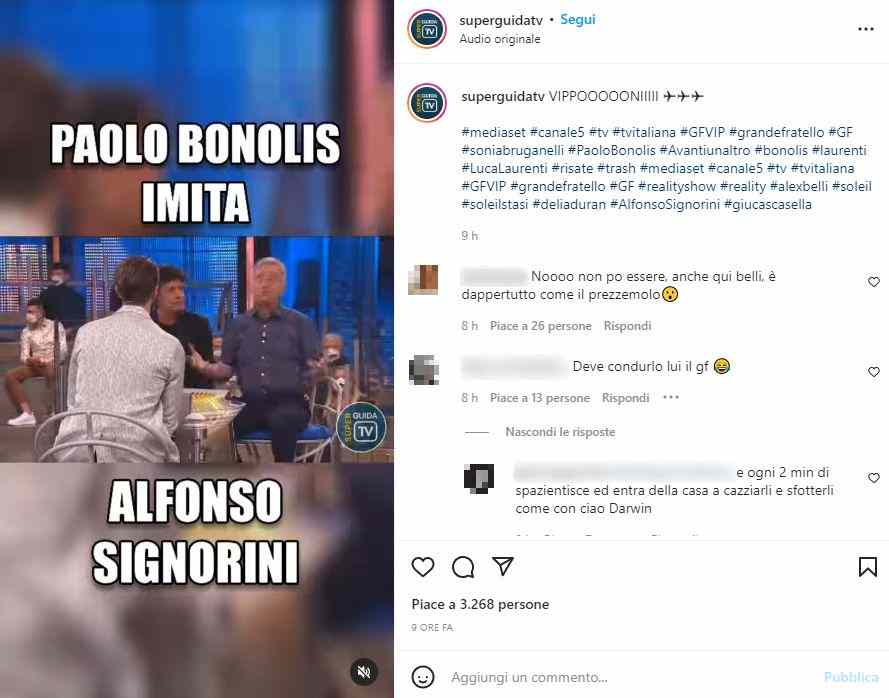 Bonolis imita Signorini