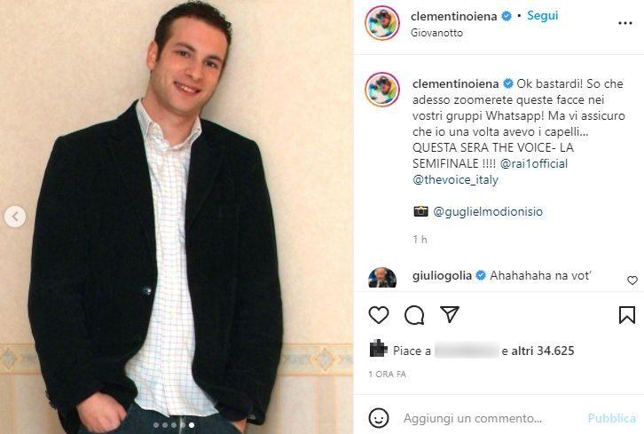 Clementino da giovane