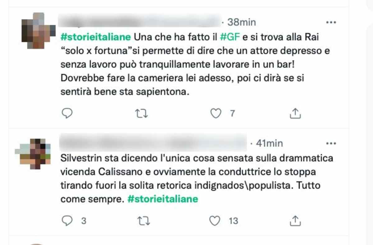 Commenti Twitter