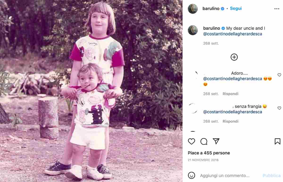 Costantino Della Gherardesca e nipote