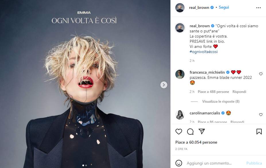 Emma Marrone, annuncio
