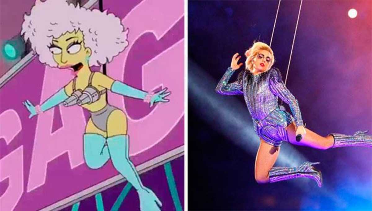 I Simpson, Lady Gaga al Super Bowl