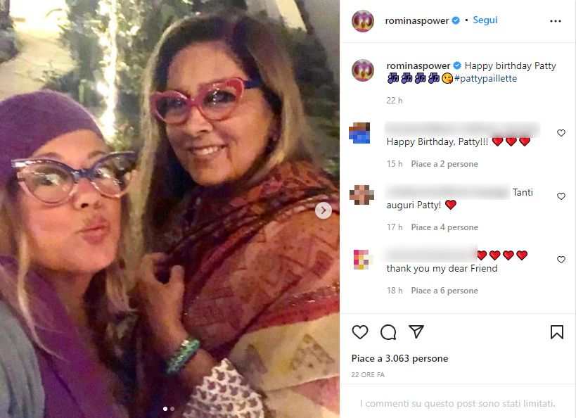 Romina Power e Patty Paillette