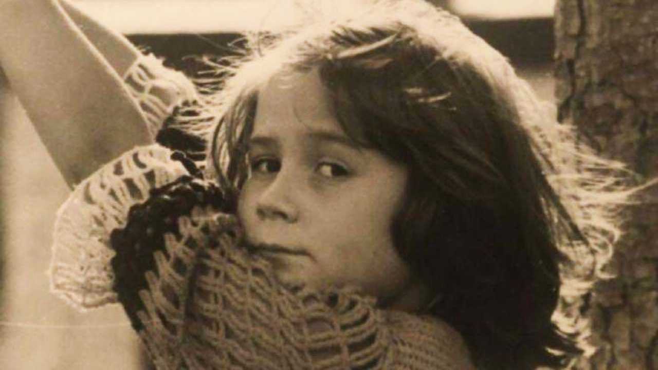 Serena Bortone da bambina