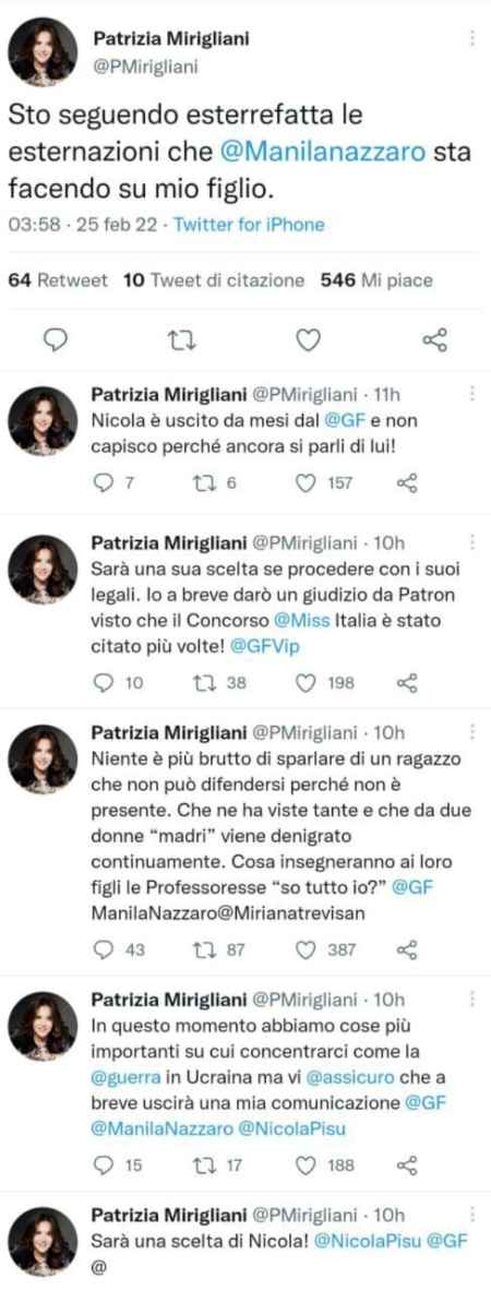 Patrizia Mirigliani su Manila 