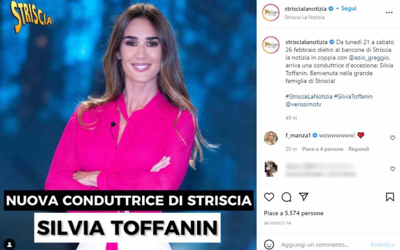 Silvia Toffanin, Striscia la Notizia