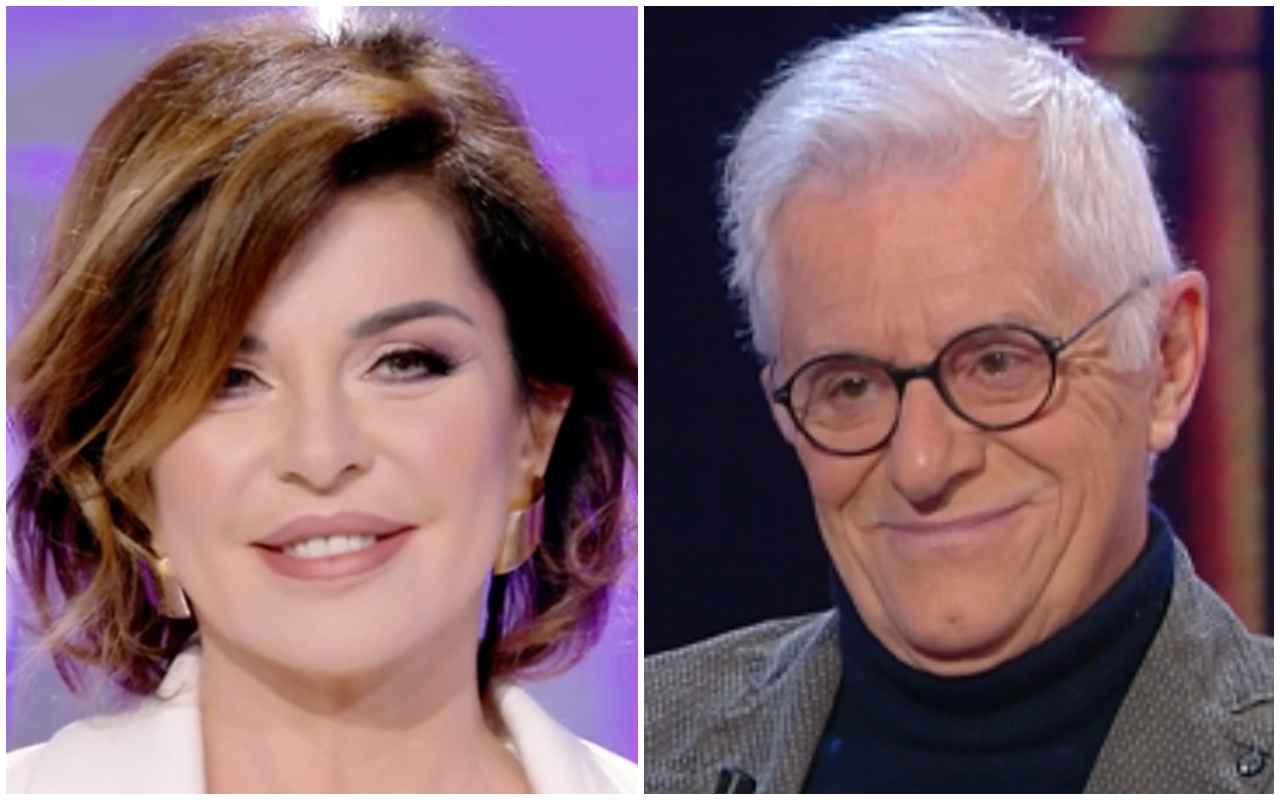 Alba Parietti e Franco Oppini