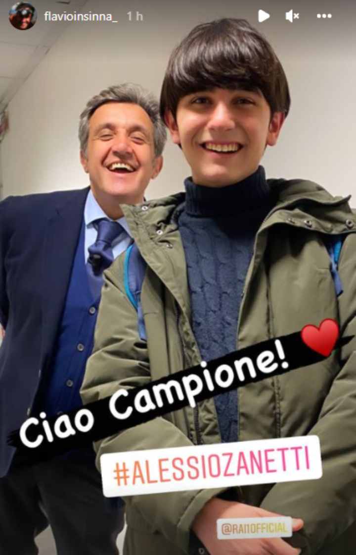 Flavio Insinna e Alessio Zannetti