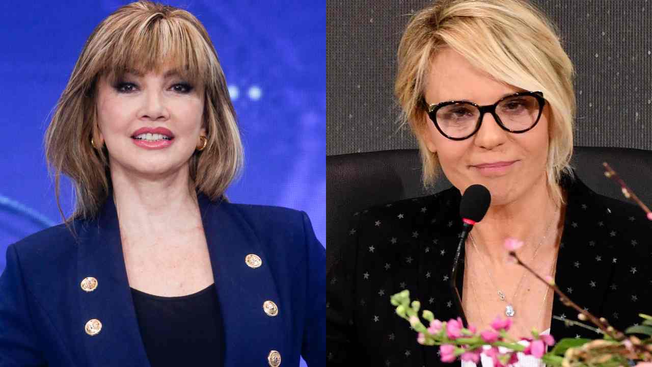 Milly Carlucci e Maria De Filippi