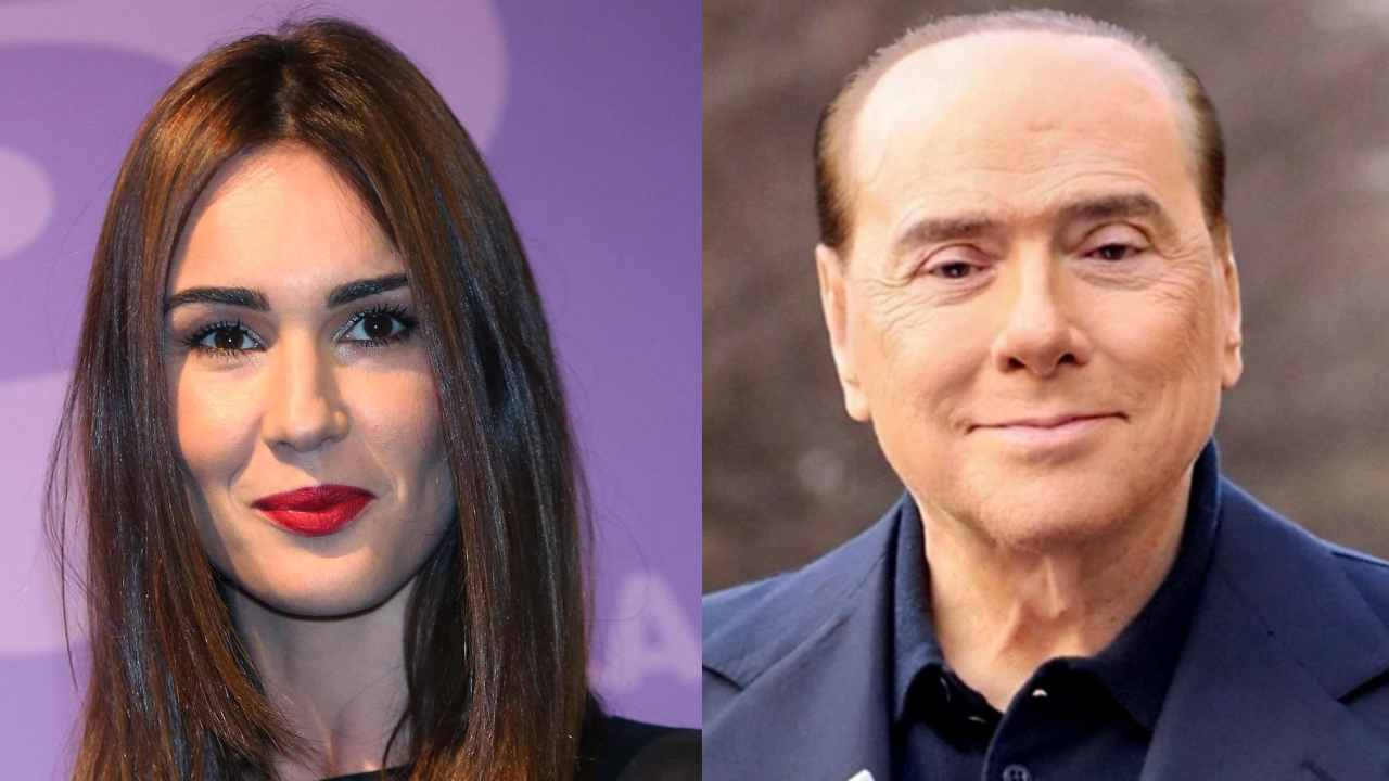 Silvia Toffanin e Silvio Berlusconi