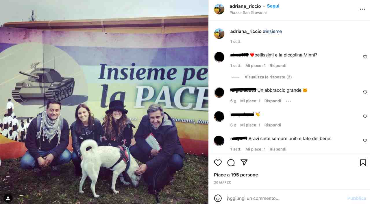 Flavio Insinna Adriana Riccio