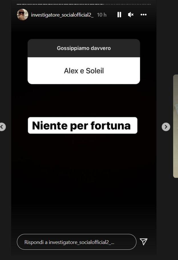 Alessandro Rosica su Alex e Soleil