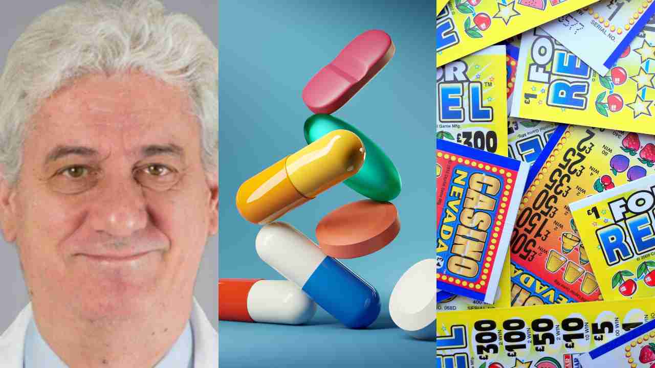 Dottor Massimo Falconi, Farmaci, Gratti e Vinci