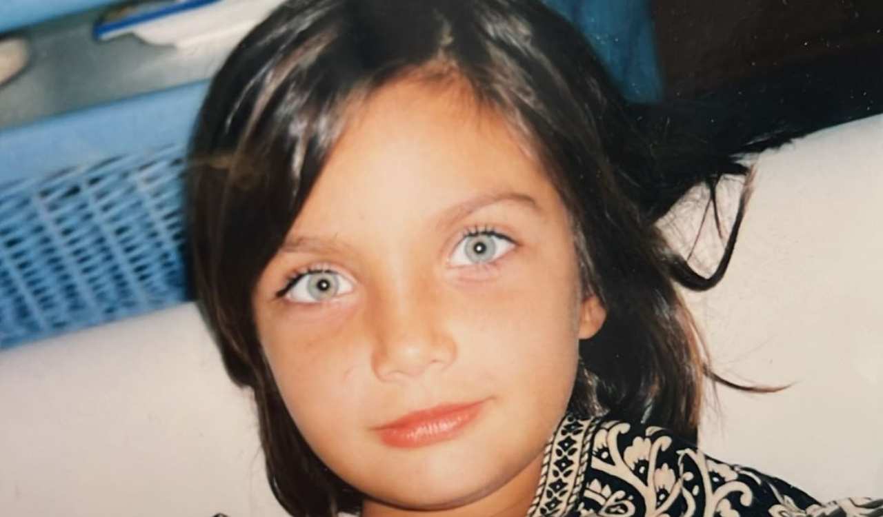 Elettra Lamborghini da bambina