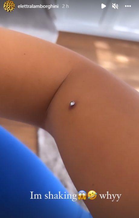 Elettra Lamborghini, tremolio