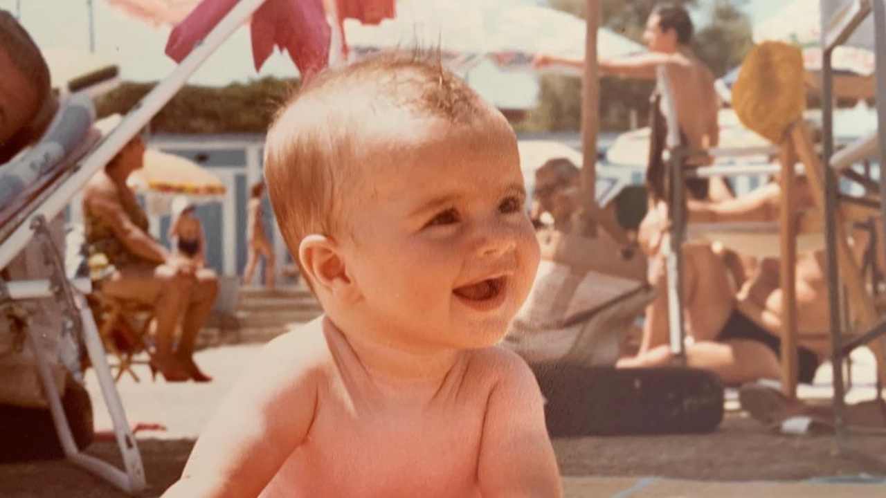 Bianca Guaccero, bambina