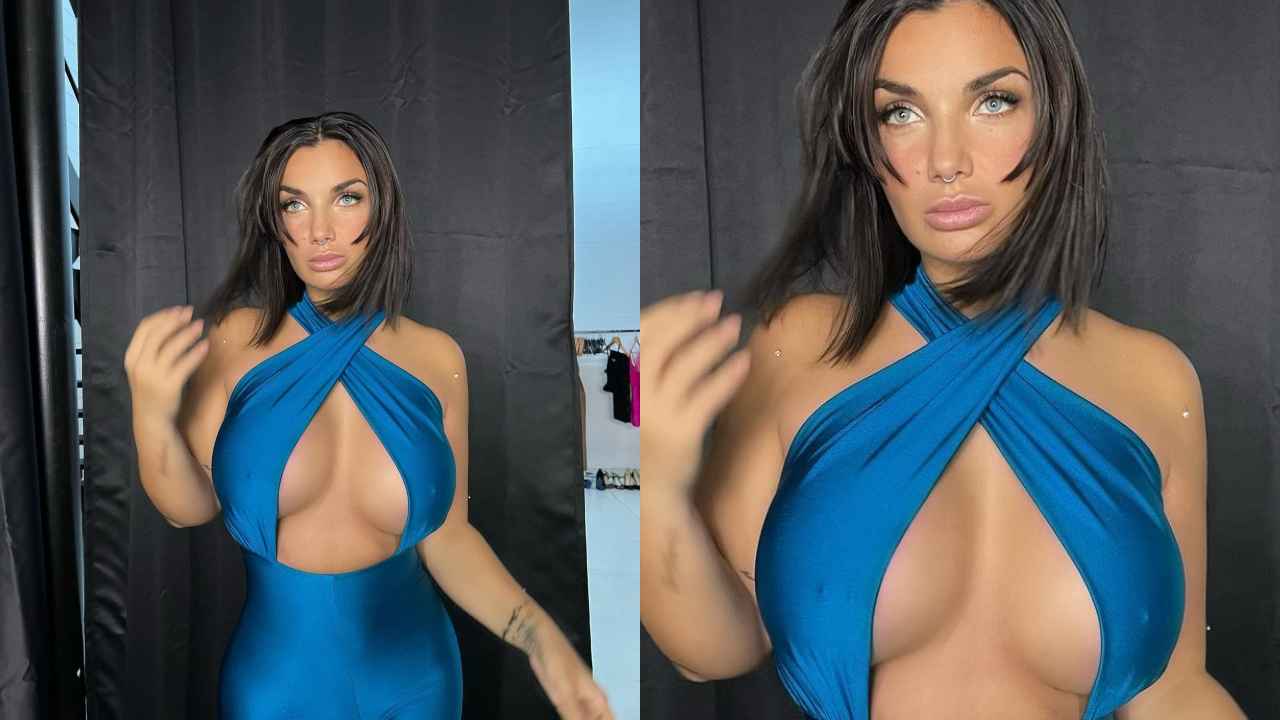 Elettra Lamborghini, scollatura