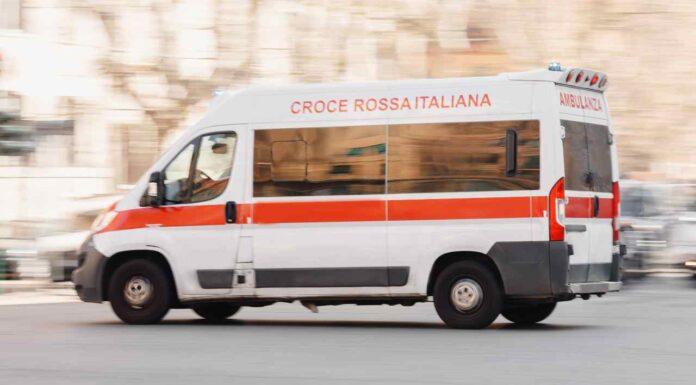 Ambulanza, dramma Roma