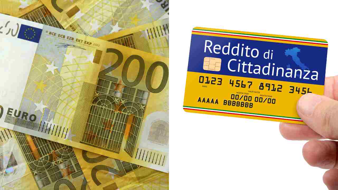 Bonus 200 euro e Reddito di Cittadinanza