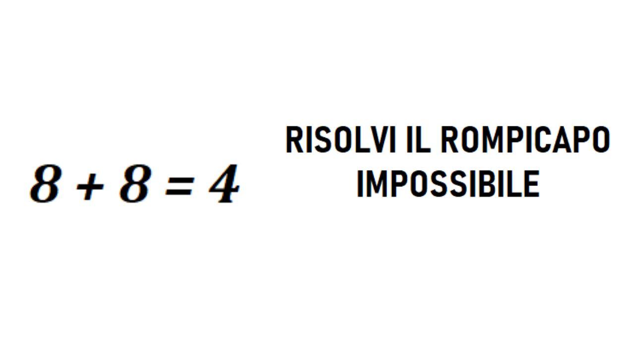 Rompicapo impossibile