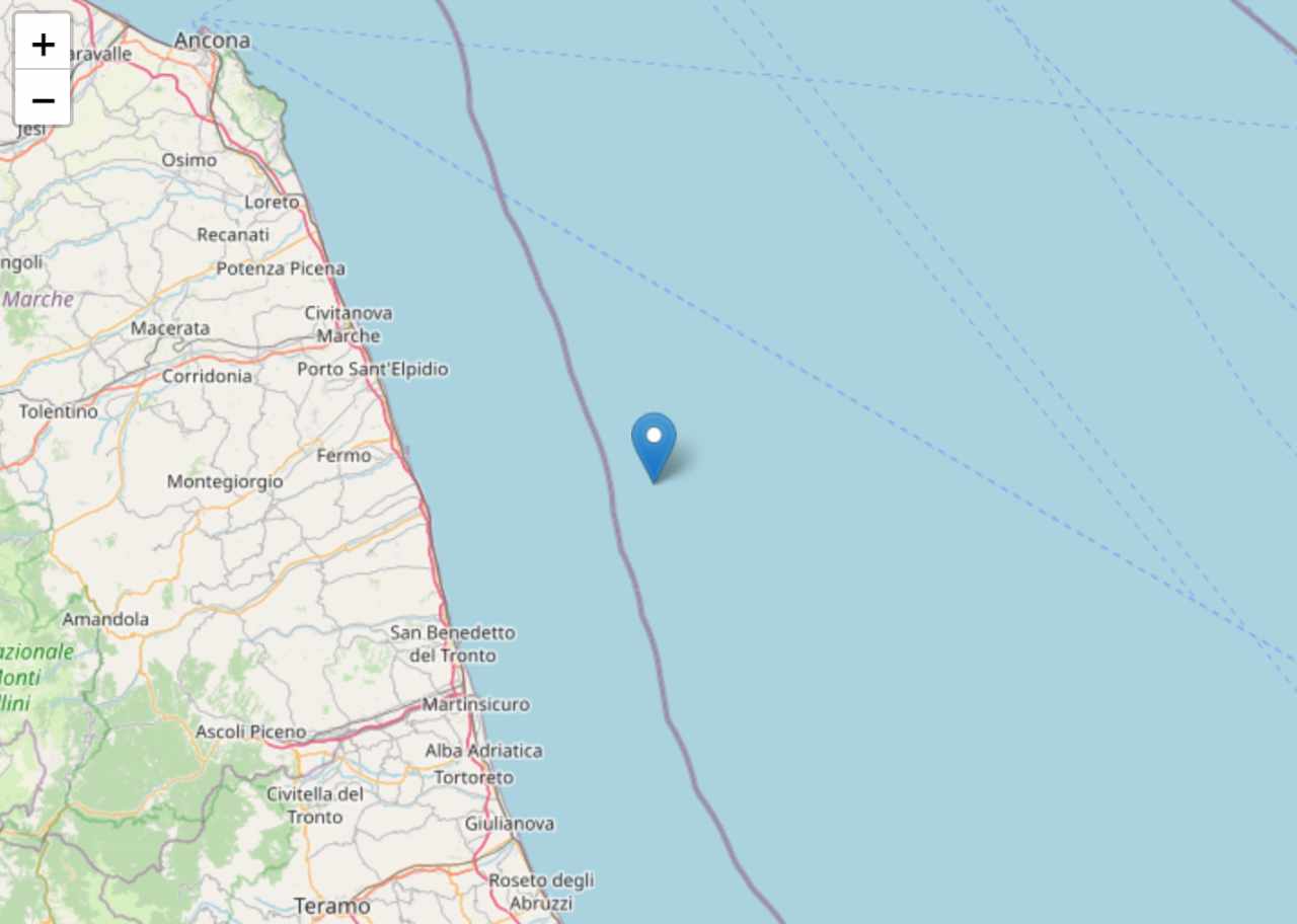 terremoto costa marchigiana