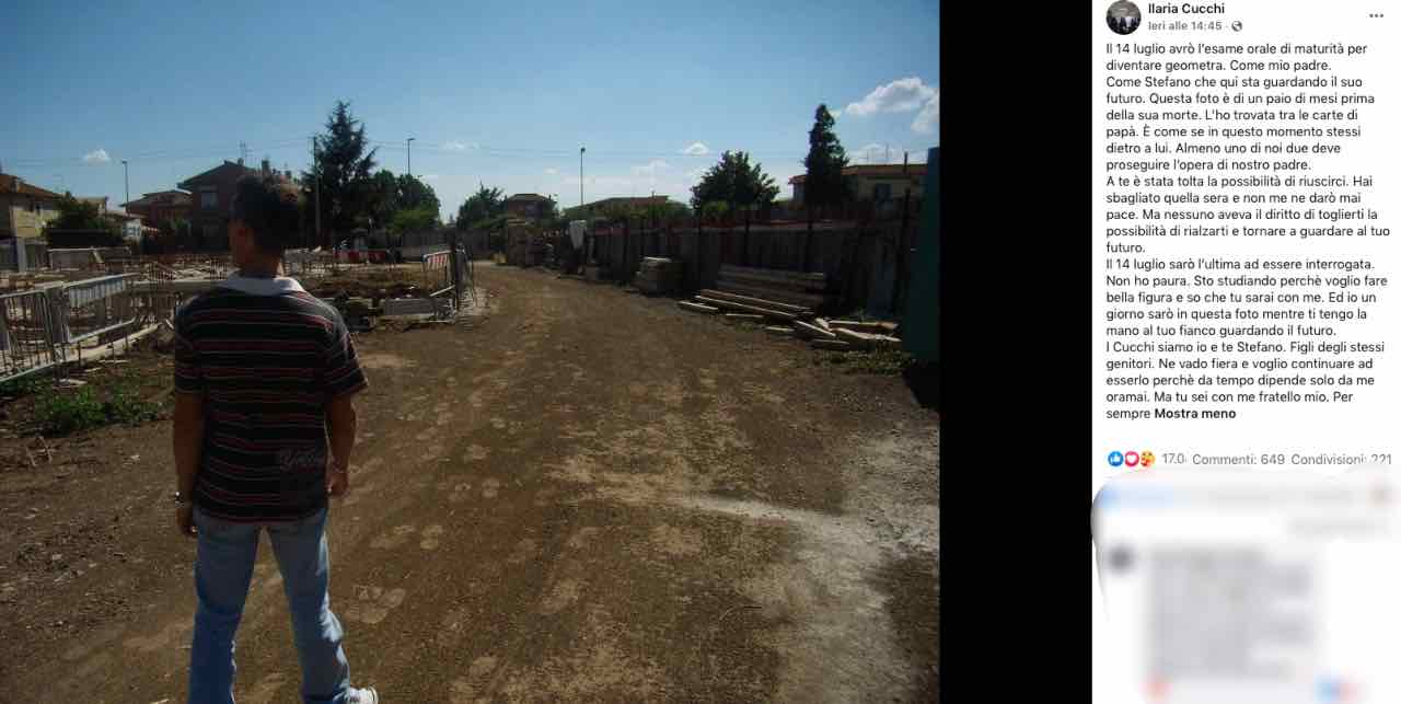 Ilaria Stefano Cucchi geometra