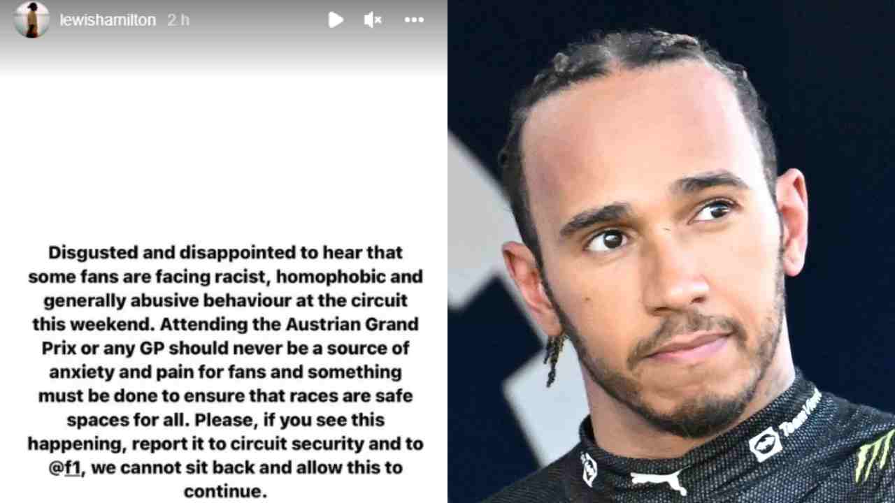 Lewis Hamilton, messaggio