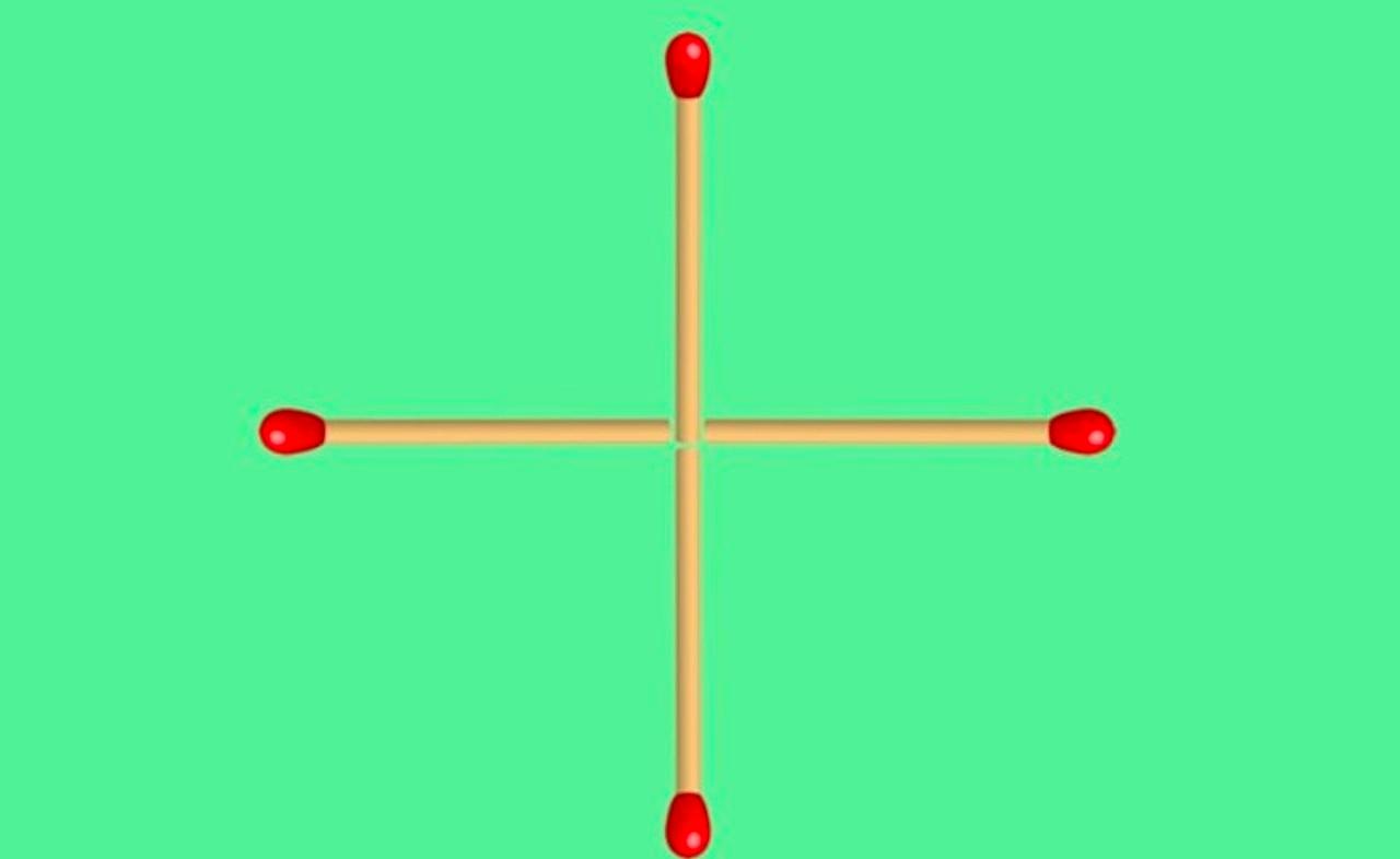 rompicapo matematico fiammiferi