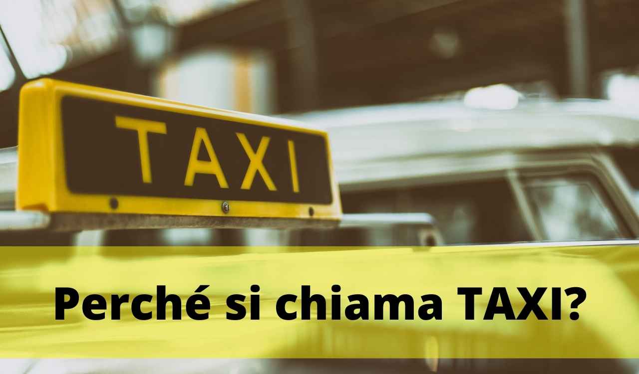 perché si chiama taxi