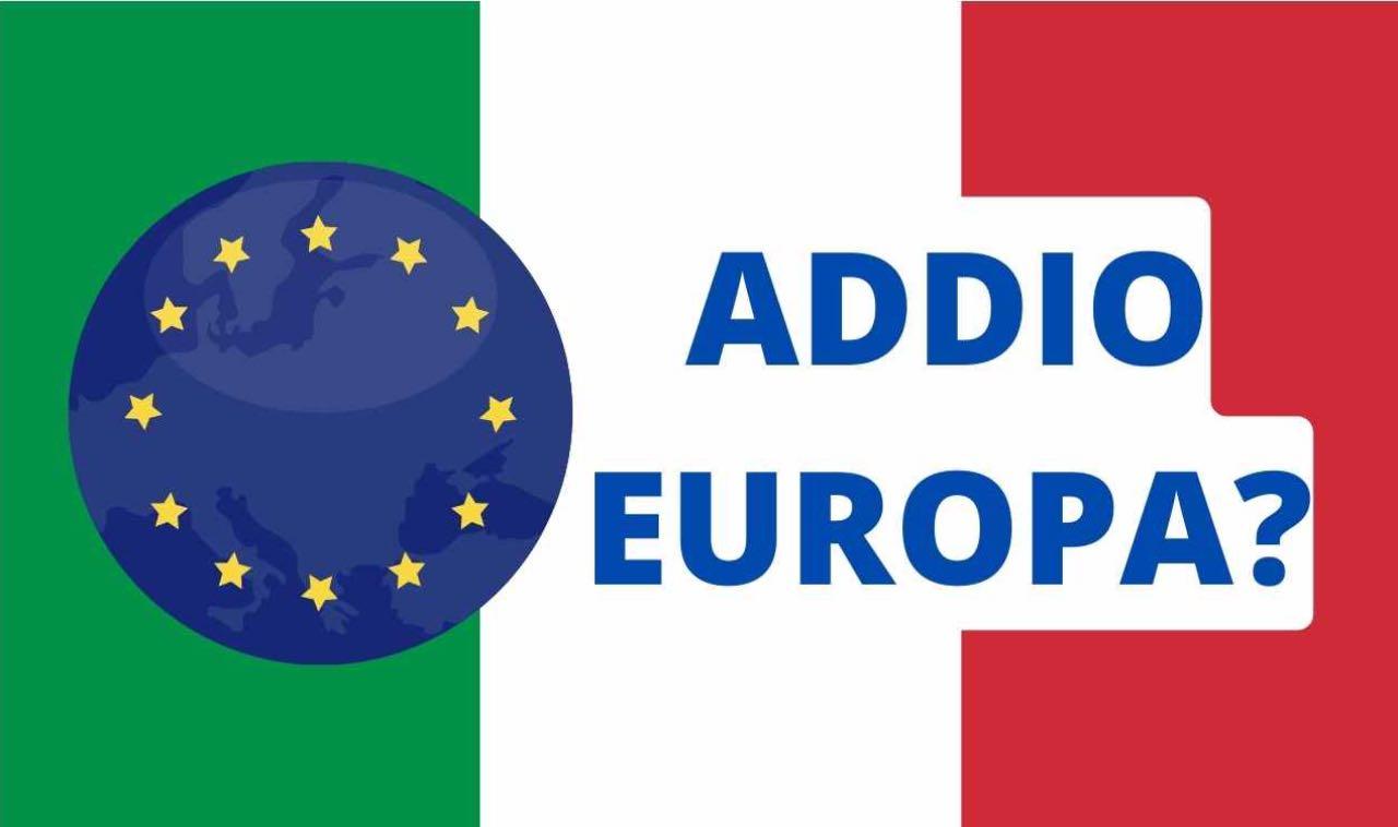 Italia addio europa