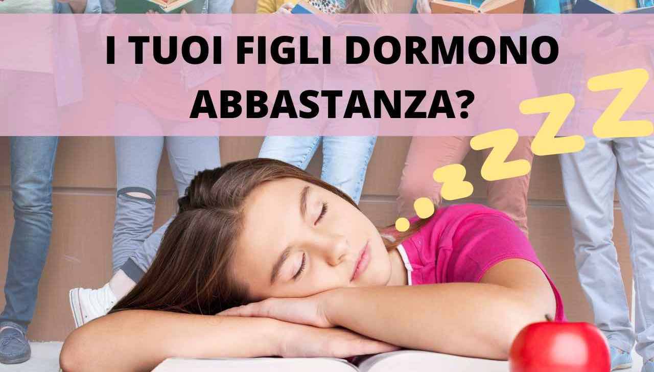 adolescenti dormire