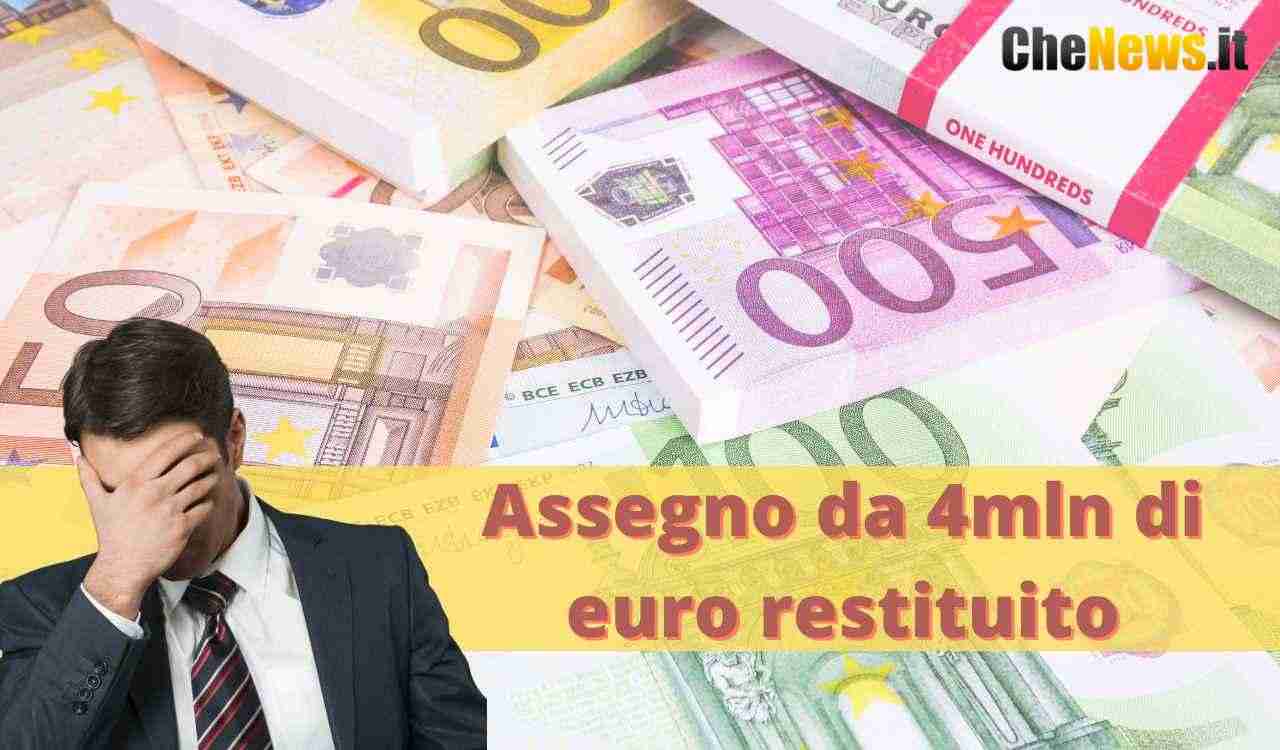 Assegno restituito