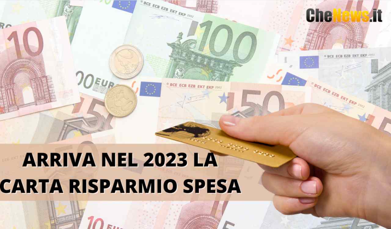 CARTA RISPARMIO SPESA 2023