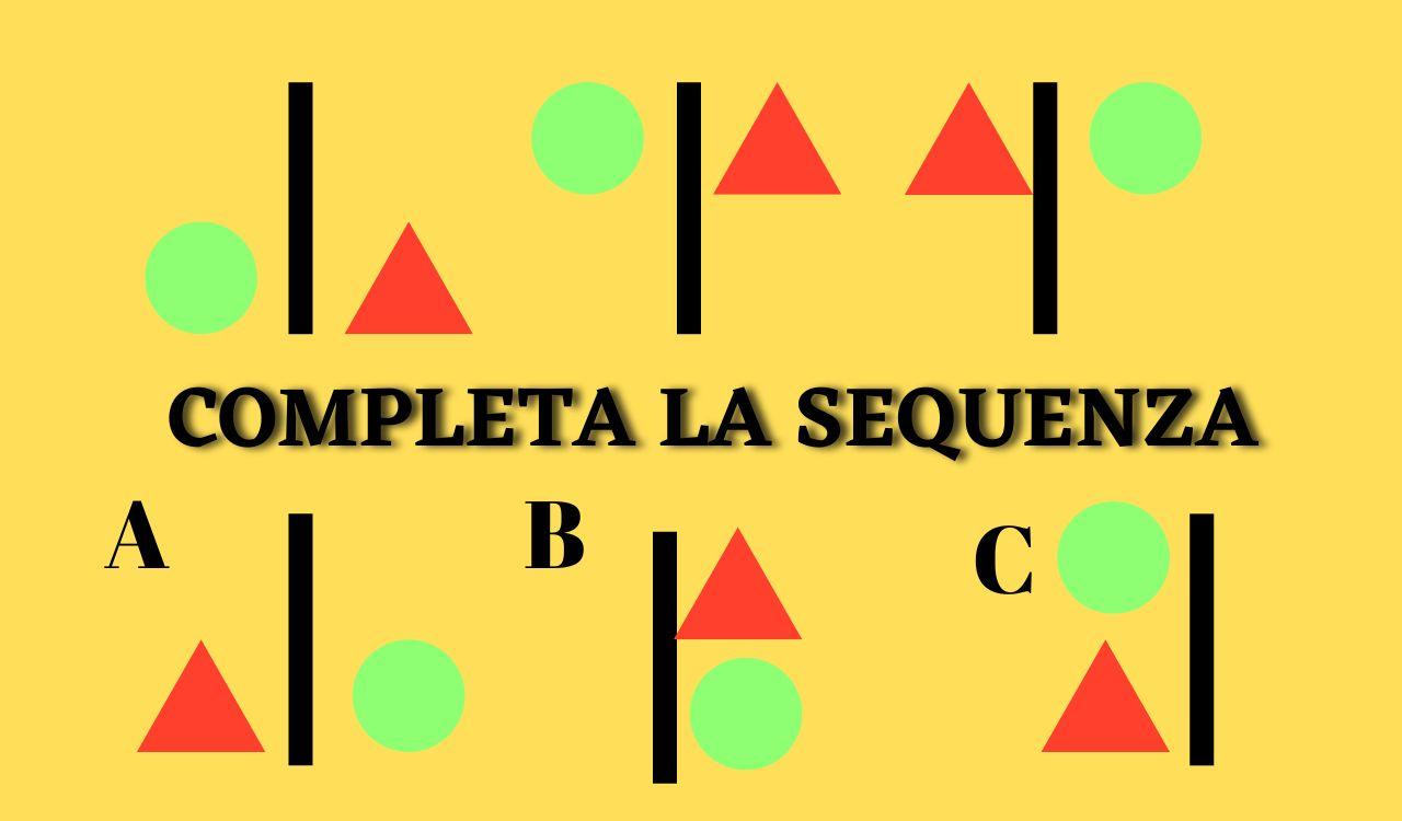 COMPLETA LA SEQUENZA (4)