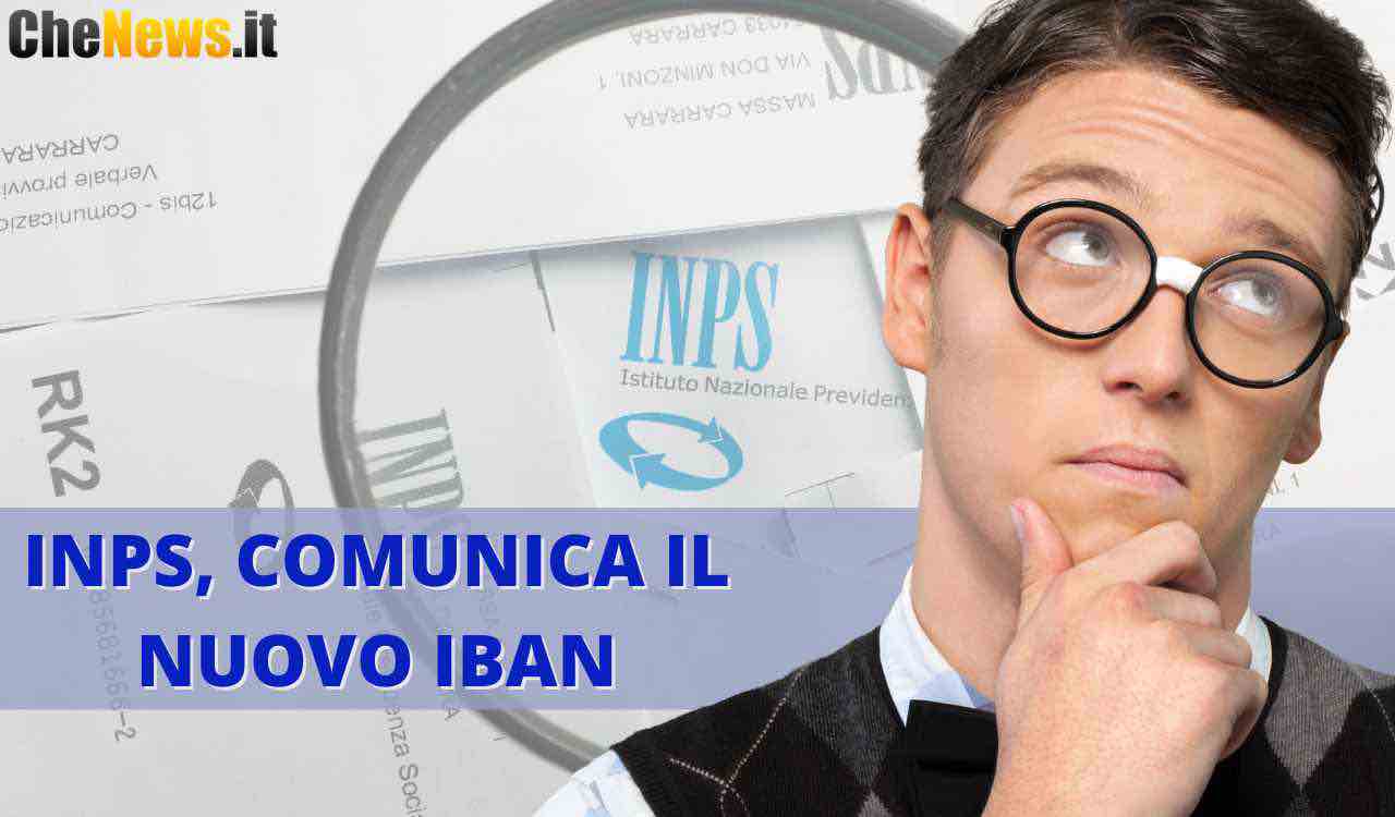 INPS IBAN NUOVO