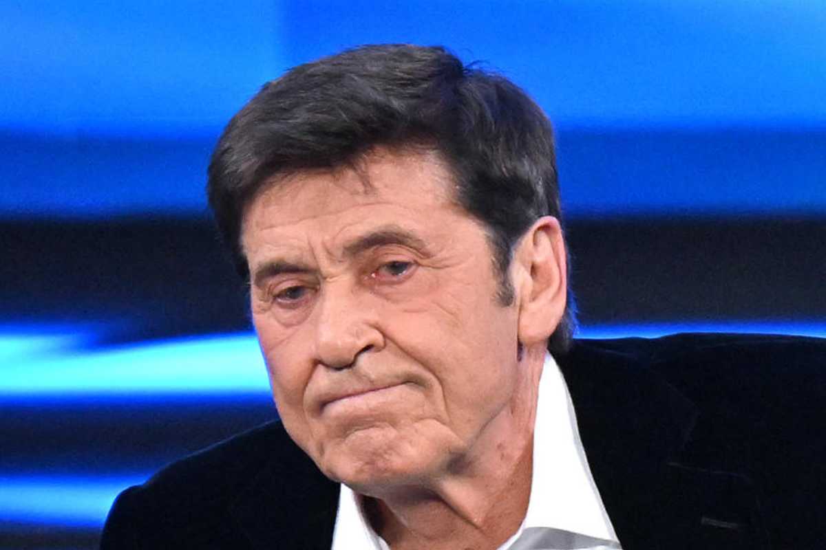 Gianni Morandi momento duro passato