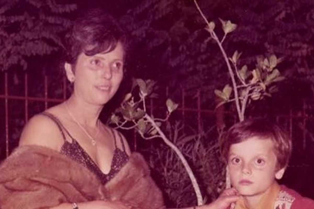 Gigi D'Alessio e sua madre