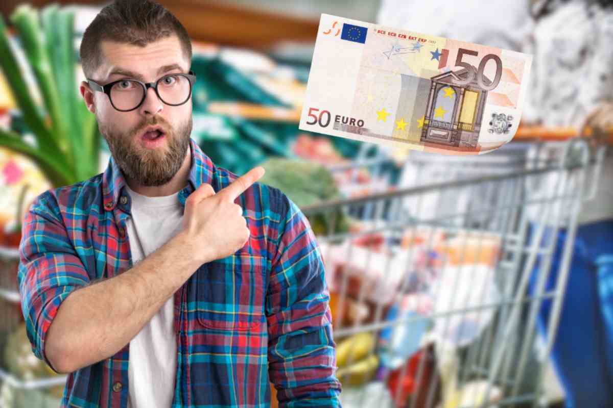 Spesa per la settimana con 50 euro